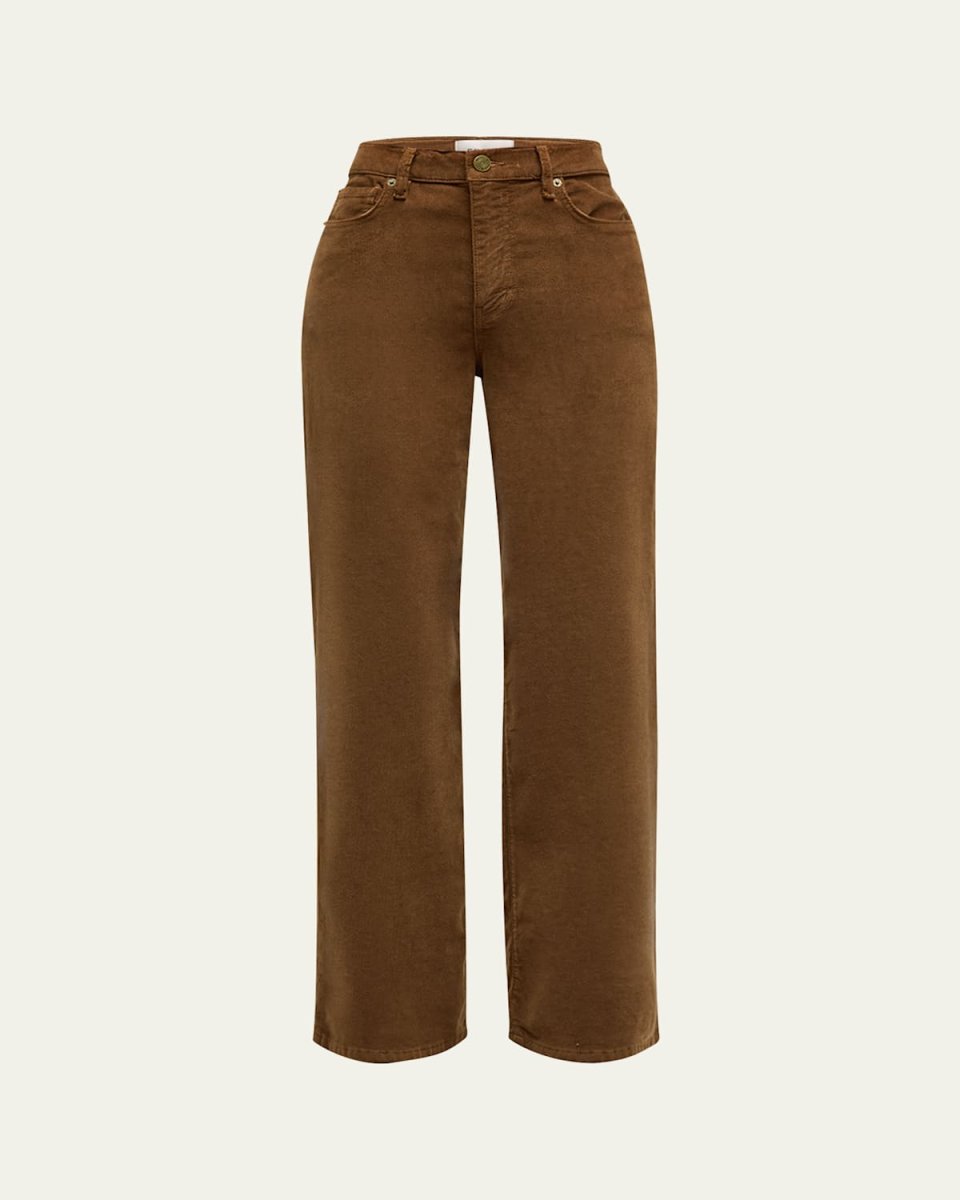 Le Slim Palazzo Corduroy Jeans